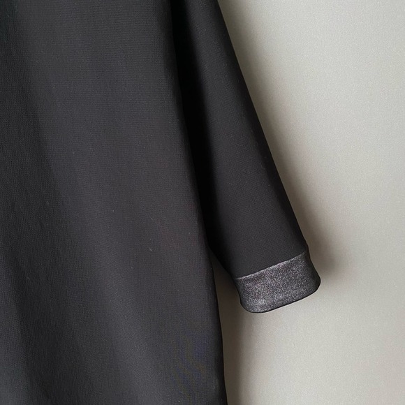 JEUNE MERE sz XL zip metallic cloak - Picture 8 of 12